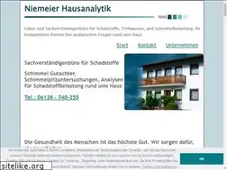 Sites similar to hausanalytik-baubiologie.de