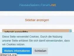 Sites similar to hausaufgaben-forum.net