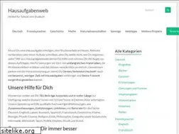Sites similar to hausaufgabenweb.de