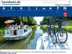 Sites similar to hausboot.de