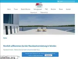 Sites similar to hausbootvermietung-werder.de