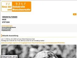 Sites similar to hausderdemokratie.de