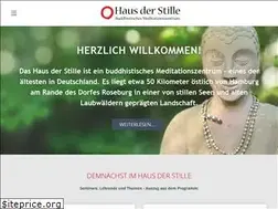 Sites similar to hausderstille.org