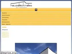 Sites similar to hausdeskindes.info