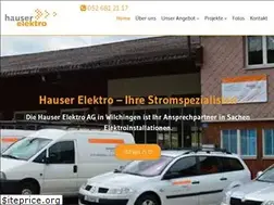 Sites similar to hauser-elektro.ch