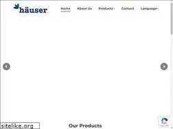 Sites similar to hausercompany.com
