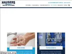 Sites similar to hauserswater.com