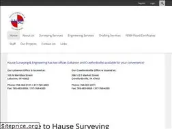 Sites similar to hausesurveying.com