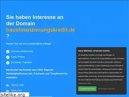 Sites similar to hausfinanzierungskredit.de
