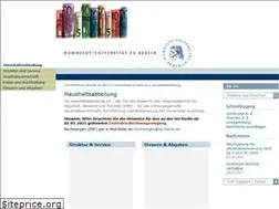 Sites similar to haushaltsabteilung.hu-berlin.de