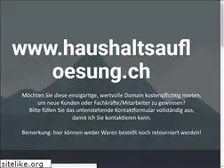 Sites similar to haushaltsaufloesung.ch