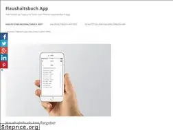 Sites similar to haushaltsbuch-app.de