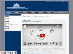 Sites similar to haushaltssteuerung.de