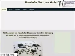 Sites similar to haushofer-electronic.de
