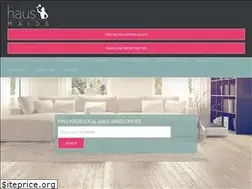 Sites similar to hausmaids.co.uk