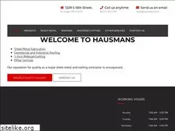 Sites similar to hausmans.com