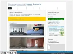 Sites similar to hausmeisterservice-lohmayr.de