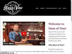 Sites similar to hausofvine.ca