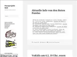 Sites similar to hausprojekt-m29.org