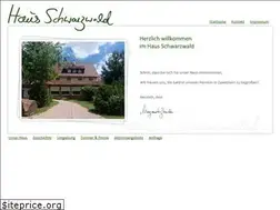Sites similar to hausschwarzwald.de