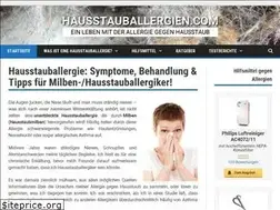 Sites similar to hausstauballergien.com