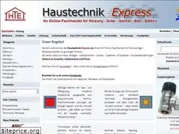 Sites similar to haustechnik-express.de