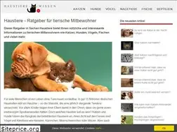 Sites similar to haustiere-wissen.de