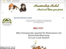 Sites similar to haustiershop-ruchel.de