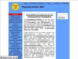 Sites similar to hausverwalter-abc.de