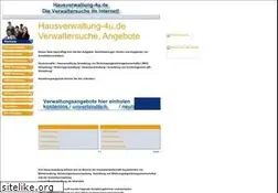 Sites similar to hausverwaltung-4u.de