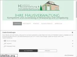 Sites similar to hausverwaltung-havelland.de