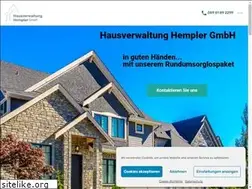 Sites similar to hausverwaltung-hempler.de