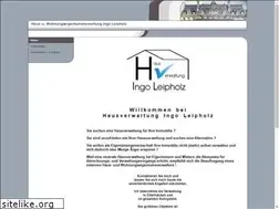 Sites similar to hausverwaltung-leipholz.de