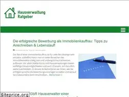Sites similar to hausverwaltung-ratgeber.de