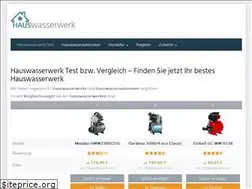 Sites similar to hauswasserwerk-test.net
