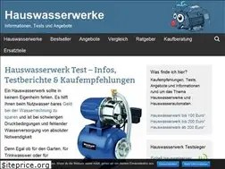 Sites similar to hauswasserwerk-tests.com