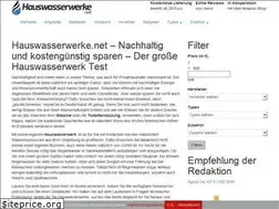 Sites similar to hauswasserwerke.net