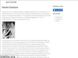 Sites similar to haut-couture.at