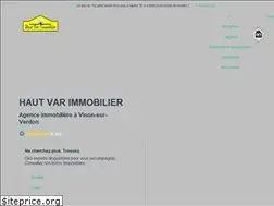 Sites similar to haut-var-immobilier.fr