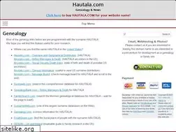 Sites similar to hautala.com