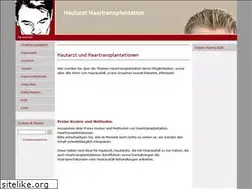Sites similar to hautarzt-haartransplantation.de