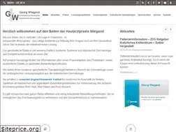 Sites similar to hautarzt-wiegand.de