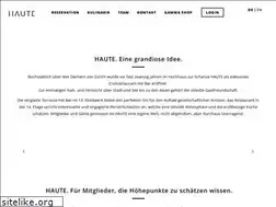 Sites similar to haute.ch