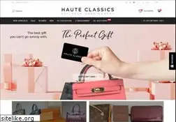 Sites similar to hauteclassics.com