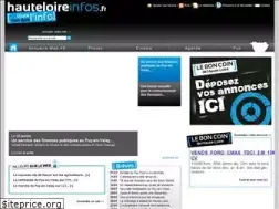 Sites similar to hauteloireinfos.fr