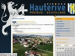 Sites similar to hauterivefr.ch