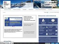 Sites similar to hautes-pyrenees.gouv.fr