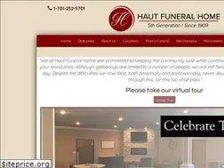 Sites similar to hautfuneralhome.com