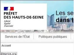 Sites similar to hauts-de-seine.gouv.fr