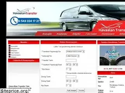 Sites similar to havaalantransfer.com
